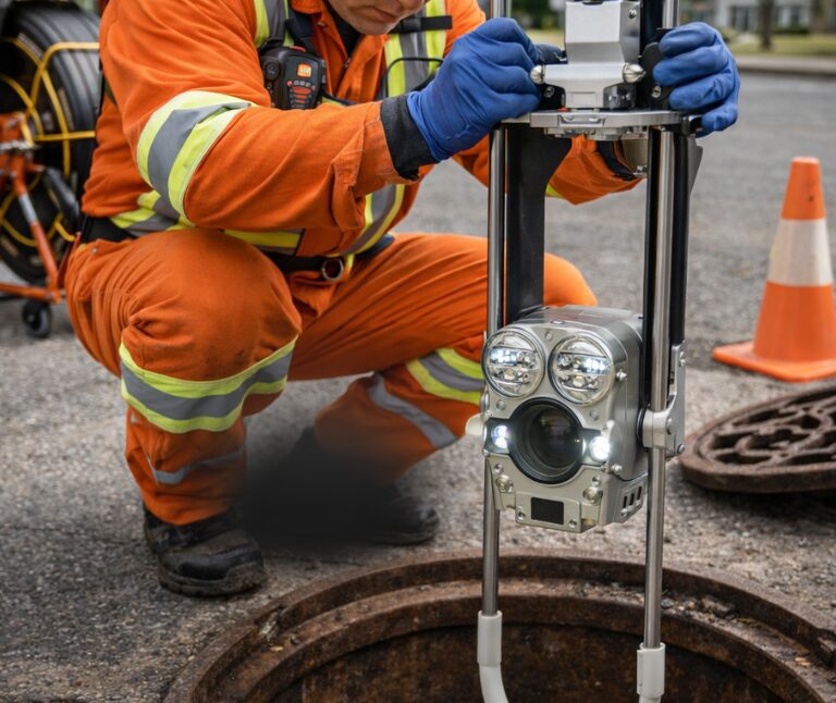 manhole camera inspection Saskatoon